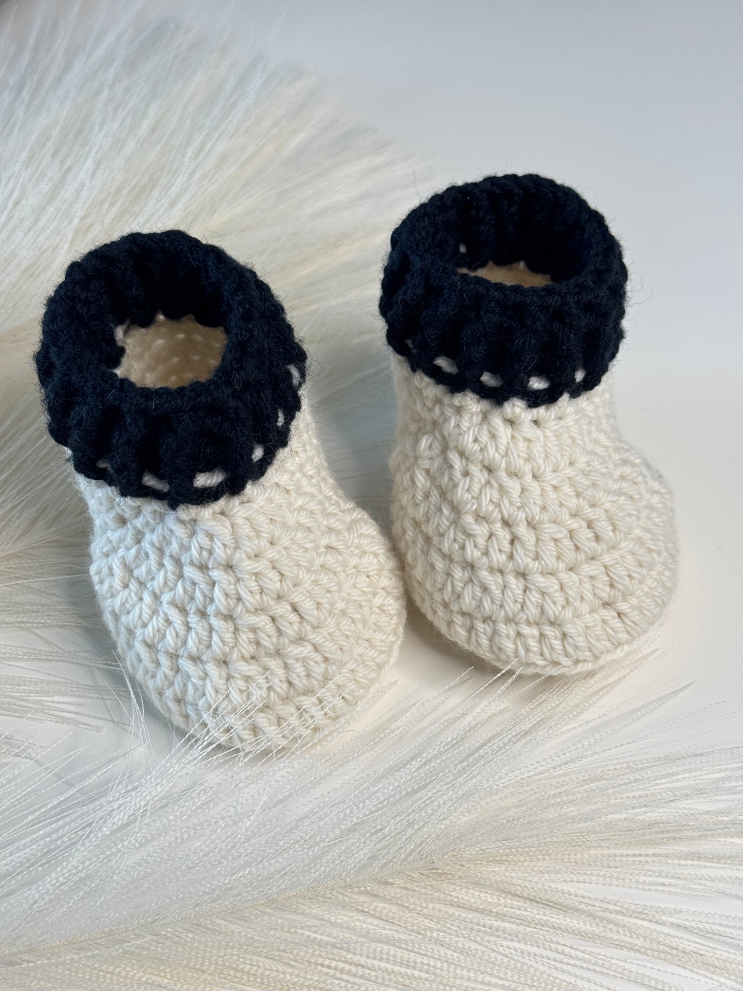 Merino Wool Baby Booties