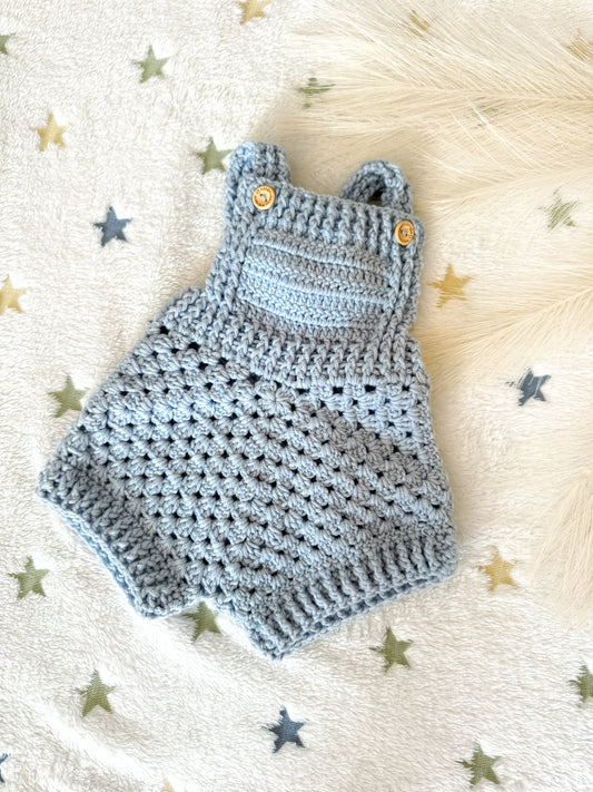 Merino Wool Baby Romper