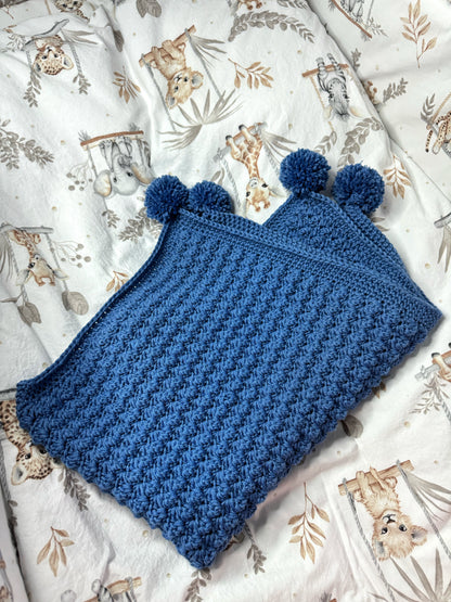 Merino Wool Baby Blanket (60X75~)