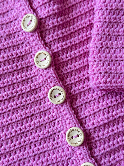 Merino Wool Baby Cardigan