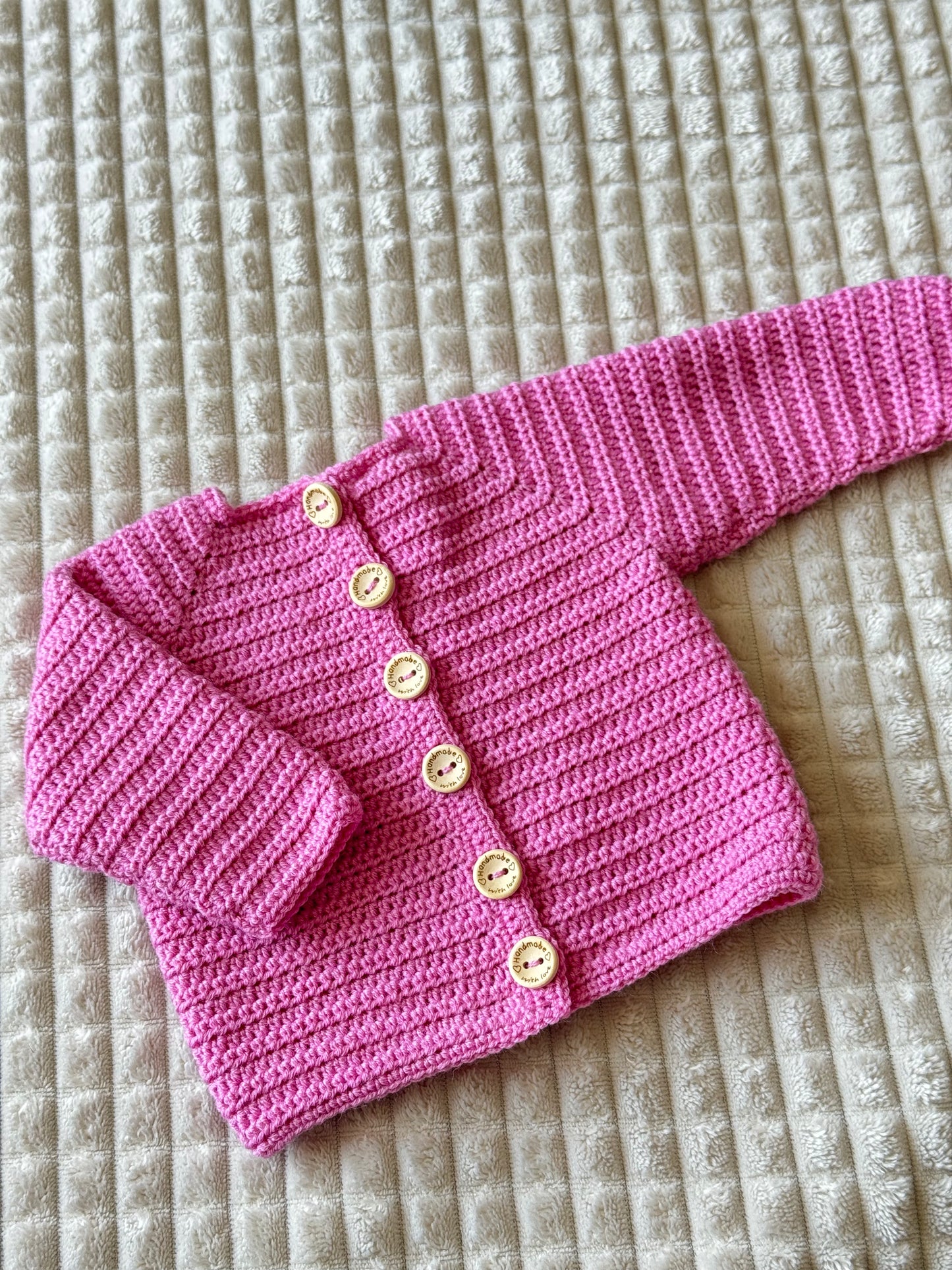 Merino Wool Baby Cardigan