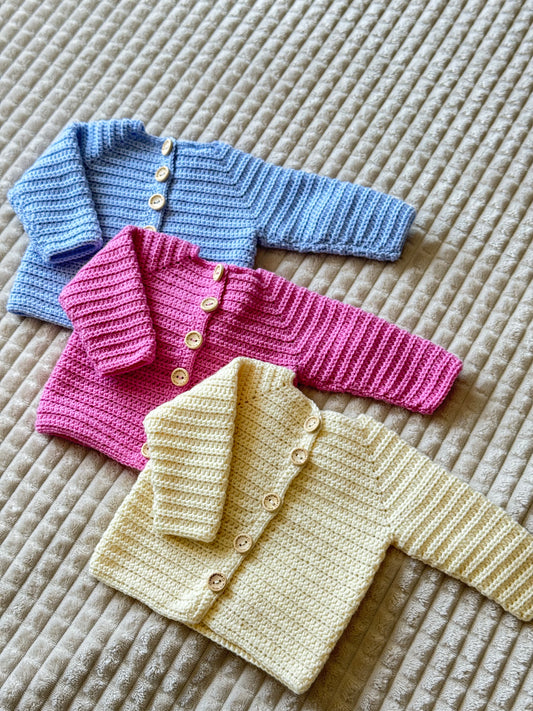 Merino Wool Baby Cardigan