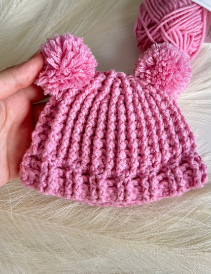 Merino Wool Baby Hat