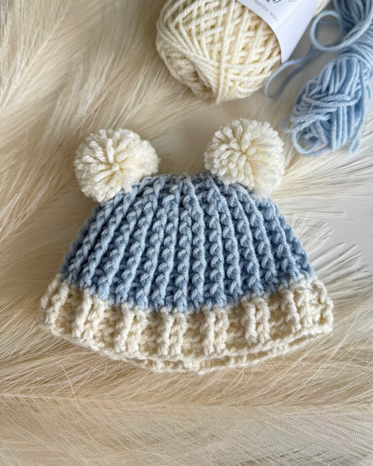 Merino Wool Baby Hat