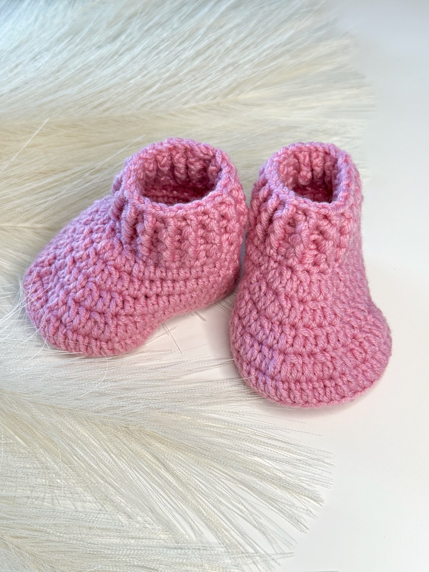 Merino Wool Baby Booties