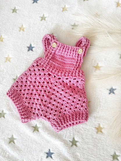 Merino Wool Baby Romper